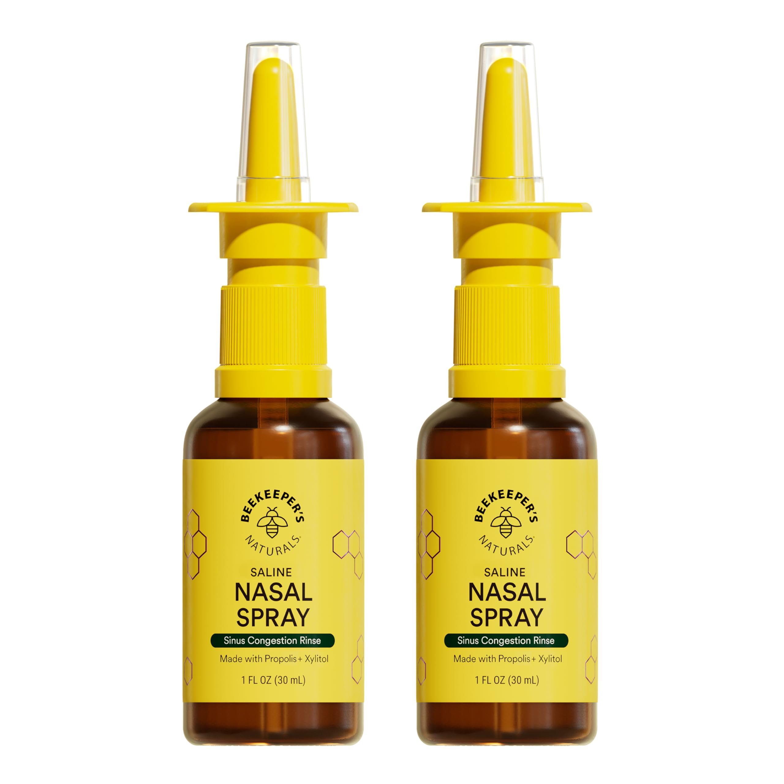 Boîte Beekeeper's Naturals Nasal Spray, emballage pratique et prêt à l’emploi.