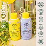 Beekeeper's Naturals sirop toux enfants, étiquette informative sans colorants