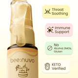 Beenuvo Propolis miel Manuka douceur pour apaiser la gorge naturellement.