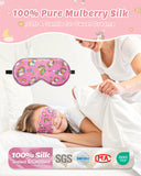 BeeVines masque en soie enfant Pony Dreams design ludique et confort