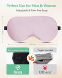BeeVines masque bandeau ajustable, ajustement personnalisé sans pression.