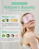 BeeVines masque sommeil hypoallergenique, douceur adaptée à peau sensible.