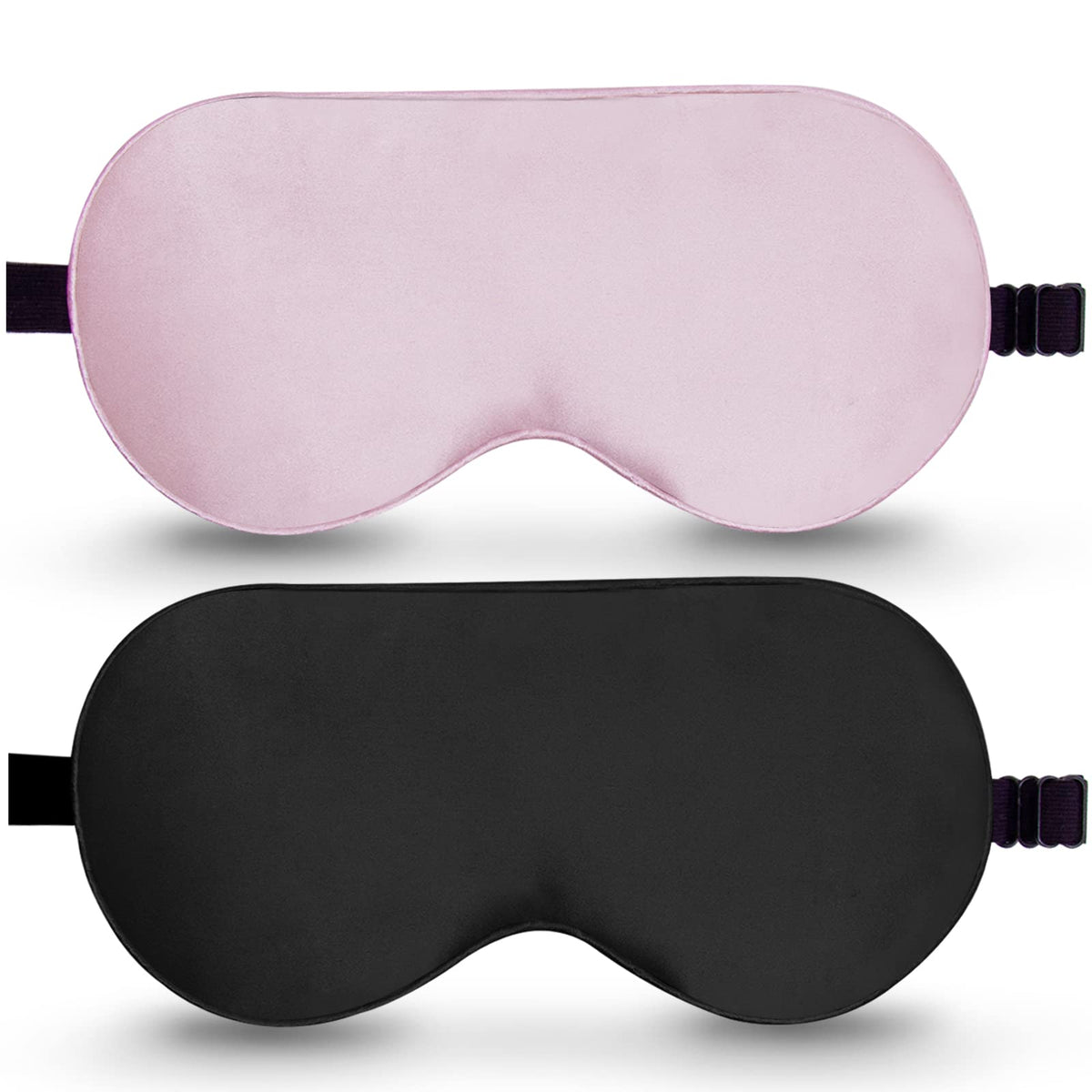 BeeVines masque sommeil soie Mulberry, douceur luxueuse pour un repos profond.
