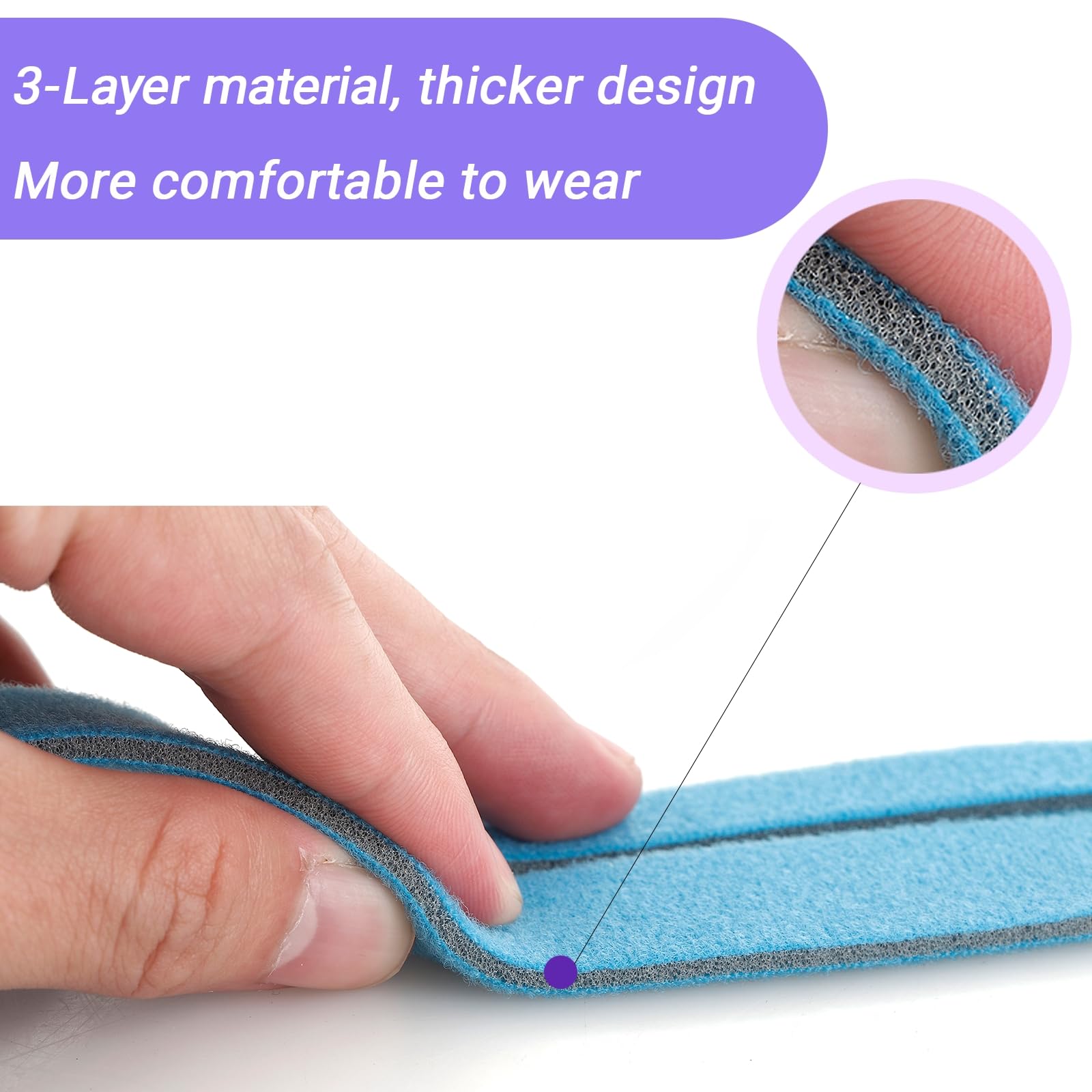Befiy harnais AirFit – douceur et élasticité pour un port prolongé