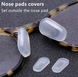 Capuchons nasaux BEHLINE en silicone pour stabiliser les lunettes