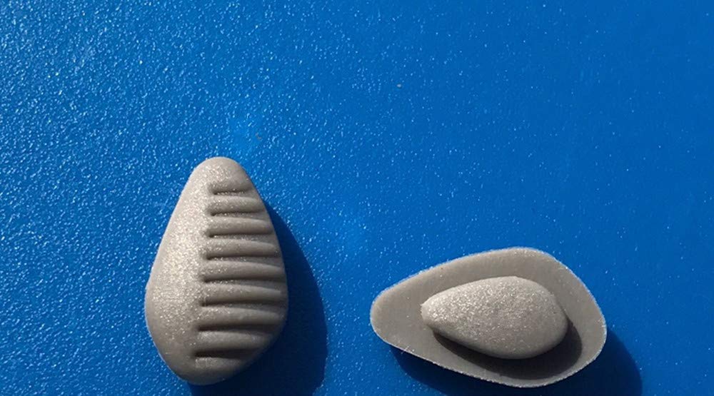 BEHLINE coussins nez silicone anti-glisse, lunettes restent en place toute la journée