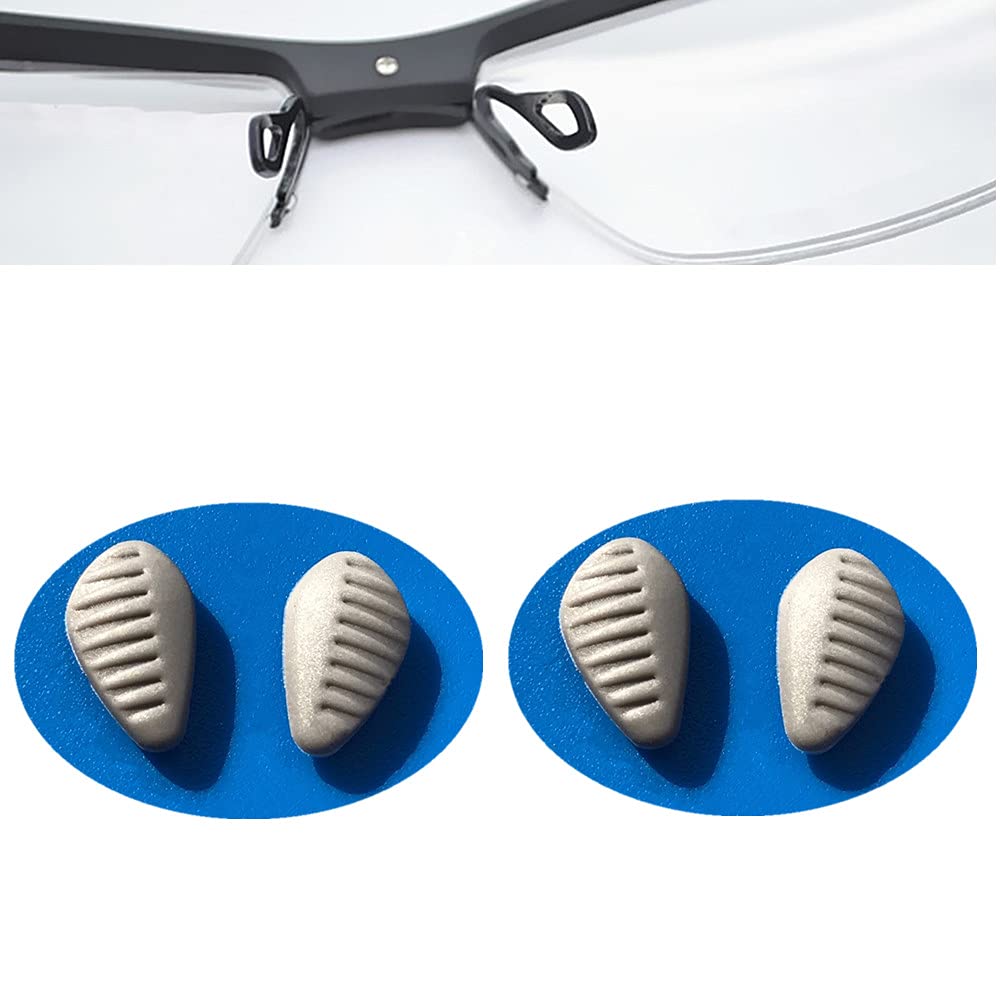 BEHLINE coussins nez silicone doux pour lunettes, confort immédiat sans pression sur le nez