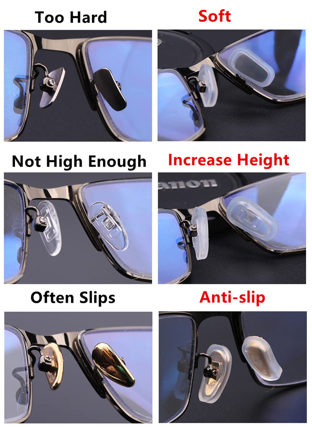 BEHLINE coussins-nez-slipon : ne laisse pas de traces et diminue l'irritation.