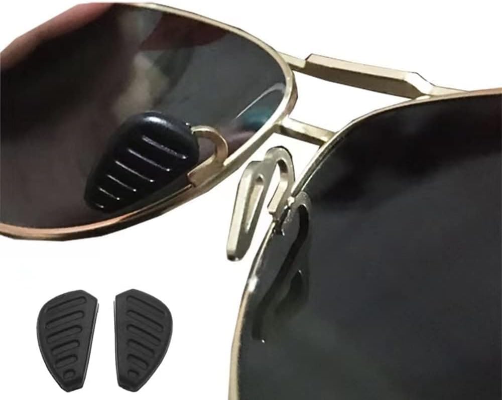 BEHLINE embouts nez en silicone anti-dérapants pour lunettes, maintien fiable.