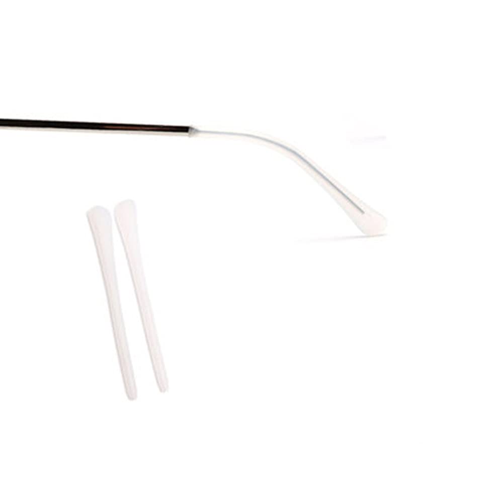 BEHLINE embouts-temples-lunettes-silicone-blanc offrent confort et adhérence anti-glisse.