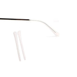 BEHLINE embouts-temples-lunettes-silicone-blanc offrent confort et adhérence anti-glisse.