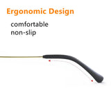 BEHLINE embouts-temples silicone doux contact oreille pour lunettes.
