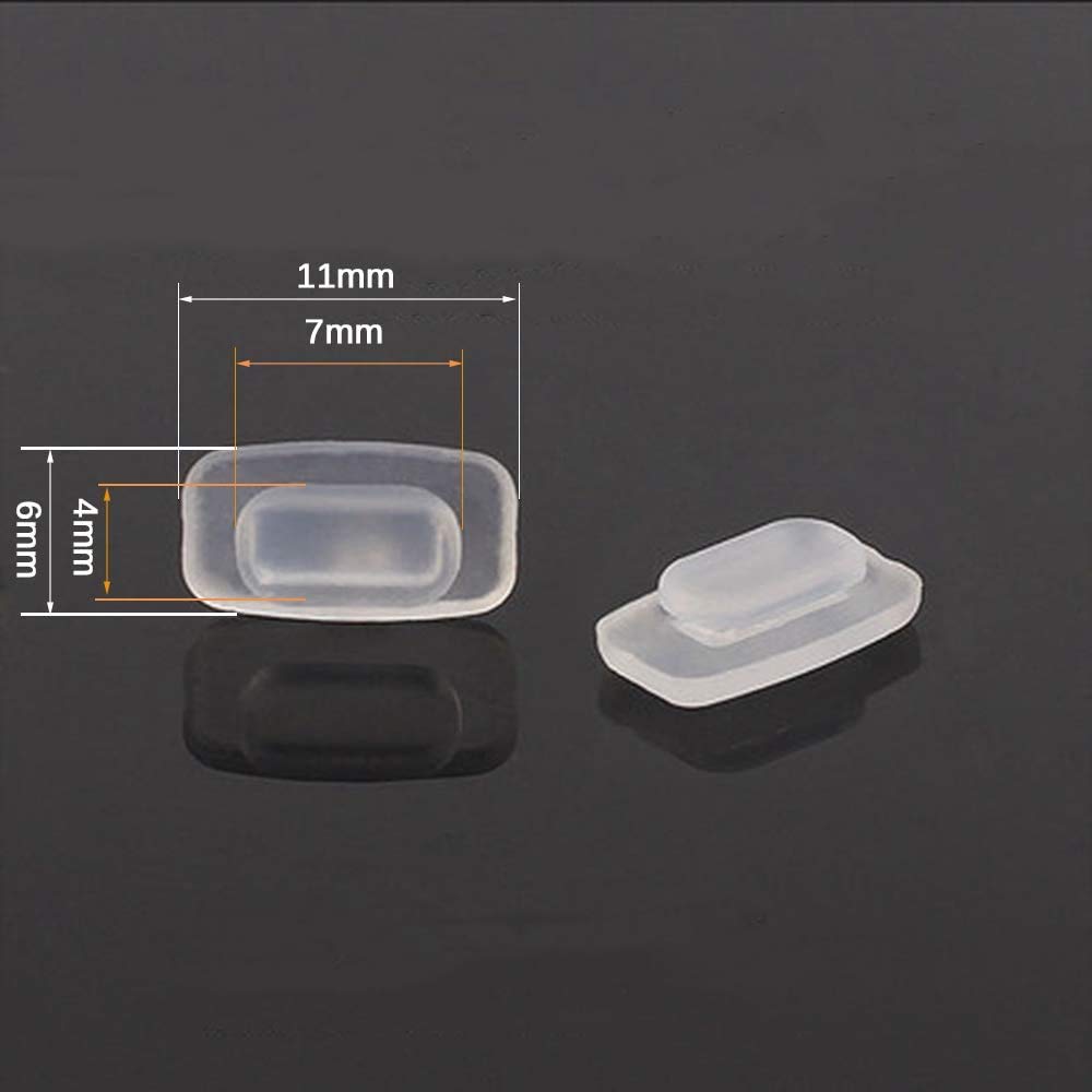 BEHLINE pads nez anti-glissement en silicone, maintien sûr toute la journée.
