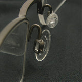 BEHLINE rondelles nez lunettes transparentes: confort doux et antidérapantes.