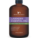 Being Naturals Lavande — bouteille en verre avec pipette pour dosage précis