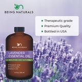 Being Naturals Lavande — arôme relaxant pour rituel spa à domicile