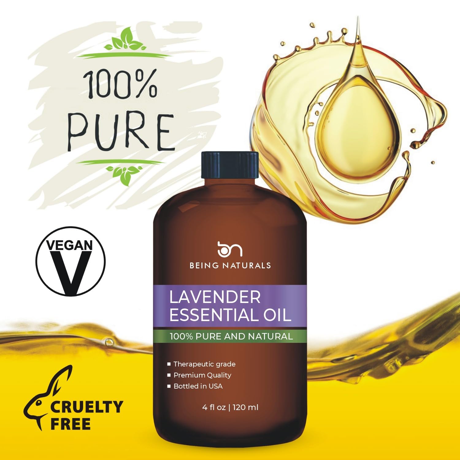 Being Naturals Lavande — soin capillaire apaisant pour cuir chevelu et cheveux