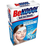 BeKoool feuille gel migraine – soulagement frais et discret pour le mal de tête
