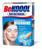 BeKoool – feuille froide appliquée sur la migraine pour un soulagement ciblé