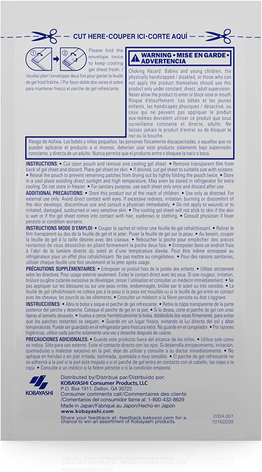 BeKoool aperçu utilisation corps, refroidissement ciblé