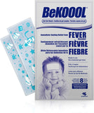 BeKoool application sur le bras, adhérence qui reste en place