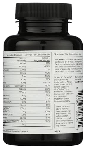 Beli Women Prenatal — formulation douce pour l’estomac pendant la grossesse