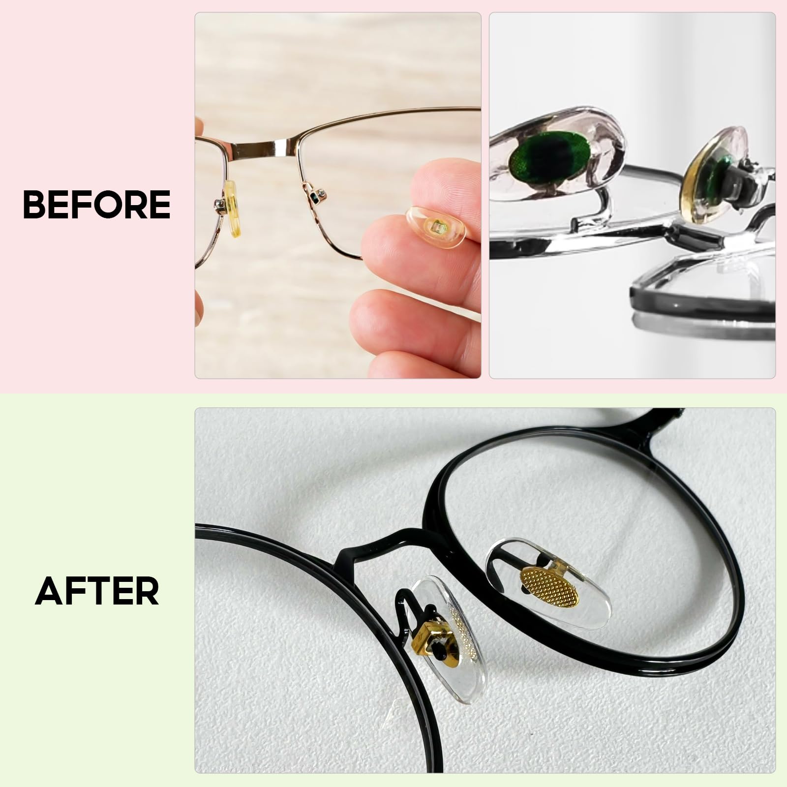 BELIEFLUO compatible RB6335 RB6375, embouts nez silicone 16mm