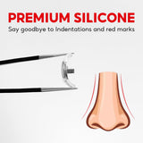 BELIEFLUO confort doux des embouts nez silicone 16mm