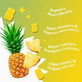 BeLive Magnésium Gommes: sans gluten pour tous, consommation en douceur.