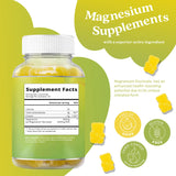 BeLive Magnésium Gommes: texture gomme facile à mâcher pour tous.