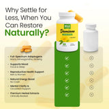 Bella All Natural Damiana – ingrédients naturels pour une expérience authentique.