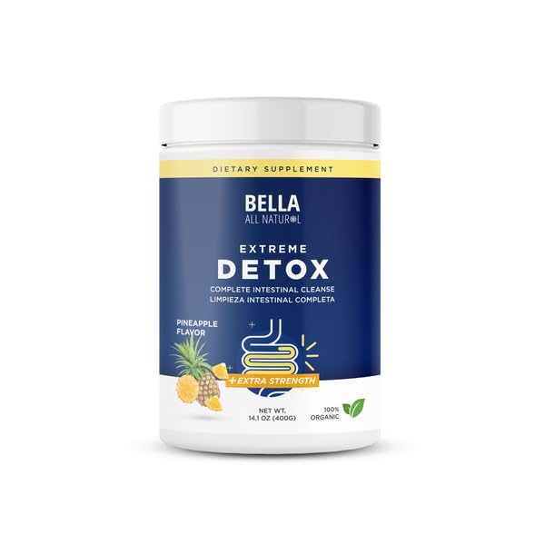 Bella All Natural Détox Extrême Poudre Ananas - emballage élégant et pratique