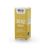 Utilisation quotidienne facilitée avec la pipette Bella All Natural D3 K2.