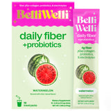 Belli Welli fibre quotidien, dosette pastèque pour soutenir la digestion.