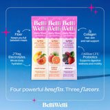Belli Welli Fibre acacia biologique, poudre douce pour digestion et confort.