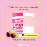 Belli Welli Fibre: préparation rapide dans un verre d eau ou smoothie.