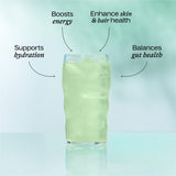Électrolytes ajoutés Belli Welli Fibre: hydratation légère après l'activité physique.