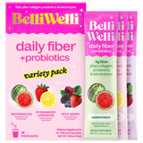 Sachets Belli Welli fibre digestif en ensemble, pratique pour soutenir la digestion quotidienne.