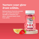 Gommes Bellway avec vitamines A, C et E pour soutenir peau et teint