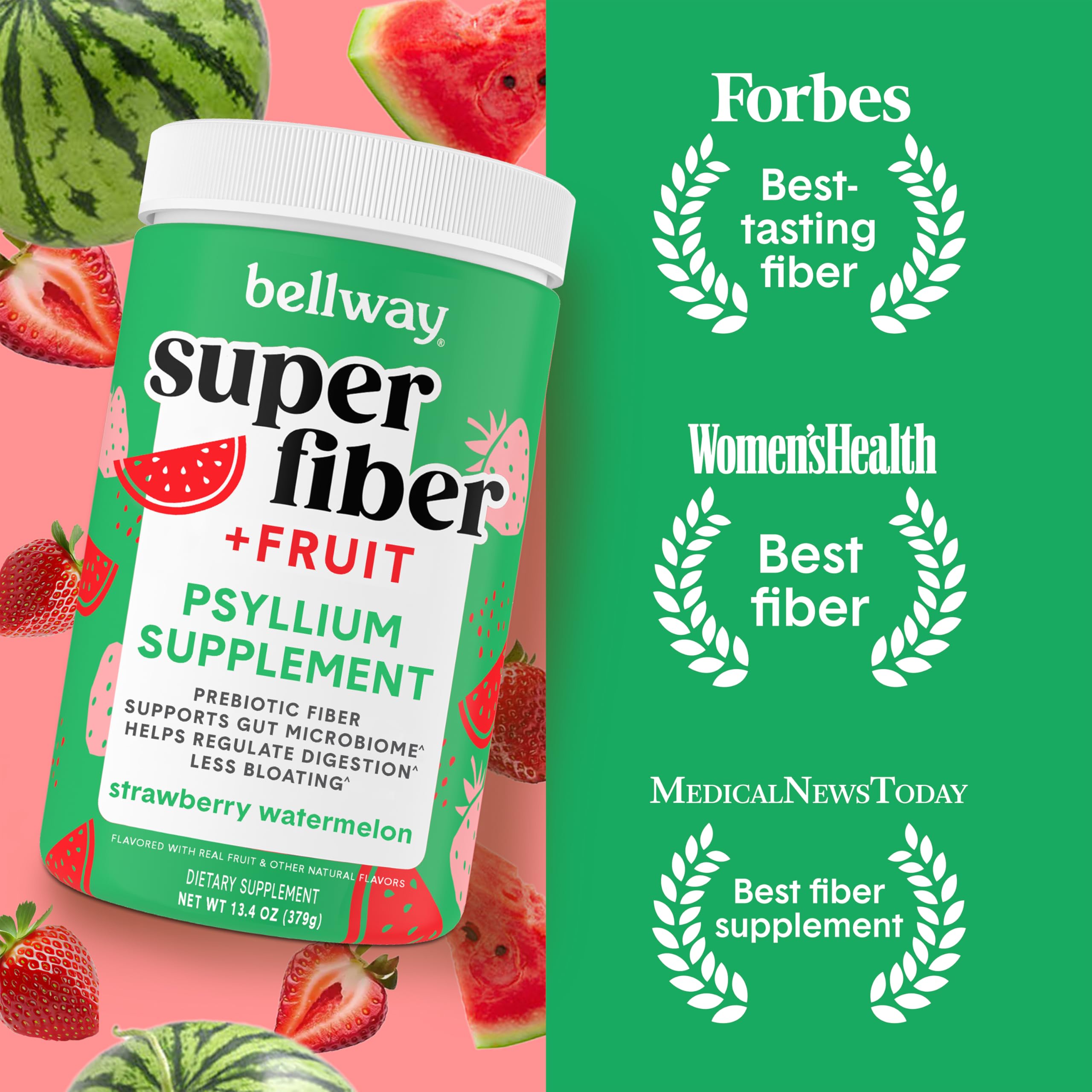 Bellway Super Fiber – cuillère-doseuse pratique pour dosage précis