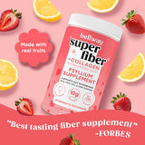Bellway Super Fiber goût fruit naturel, expérience sensorielle agréable pour le transit