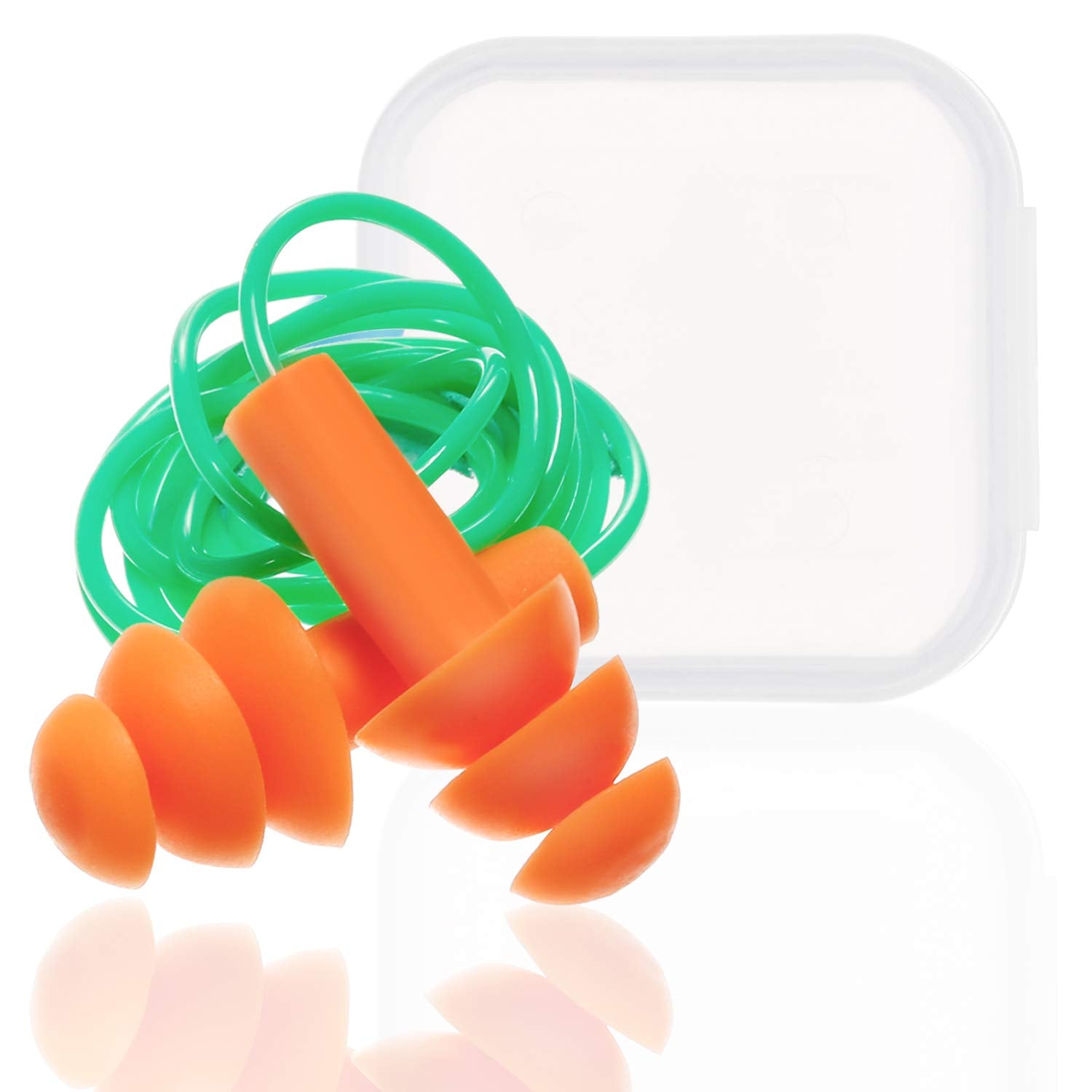 Bememo bouchons d'oreilles pour natation, protection efficace contre l'eau pendant la baignade.