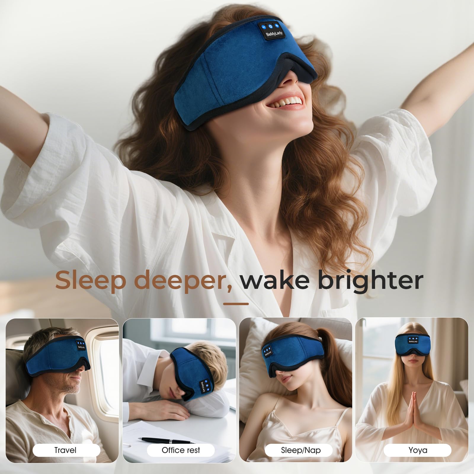 BeMyLady confort du dormeur côté: ajustement flexible et stable.