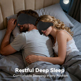 BeMyLady masque-sommeil 3D avec mousse memoire épouse les contours du visage.