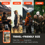 Ben's Hunting Formula compatible avec vêtements et matériel outdoor.