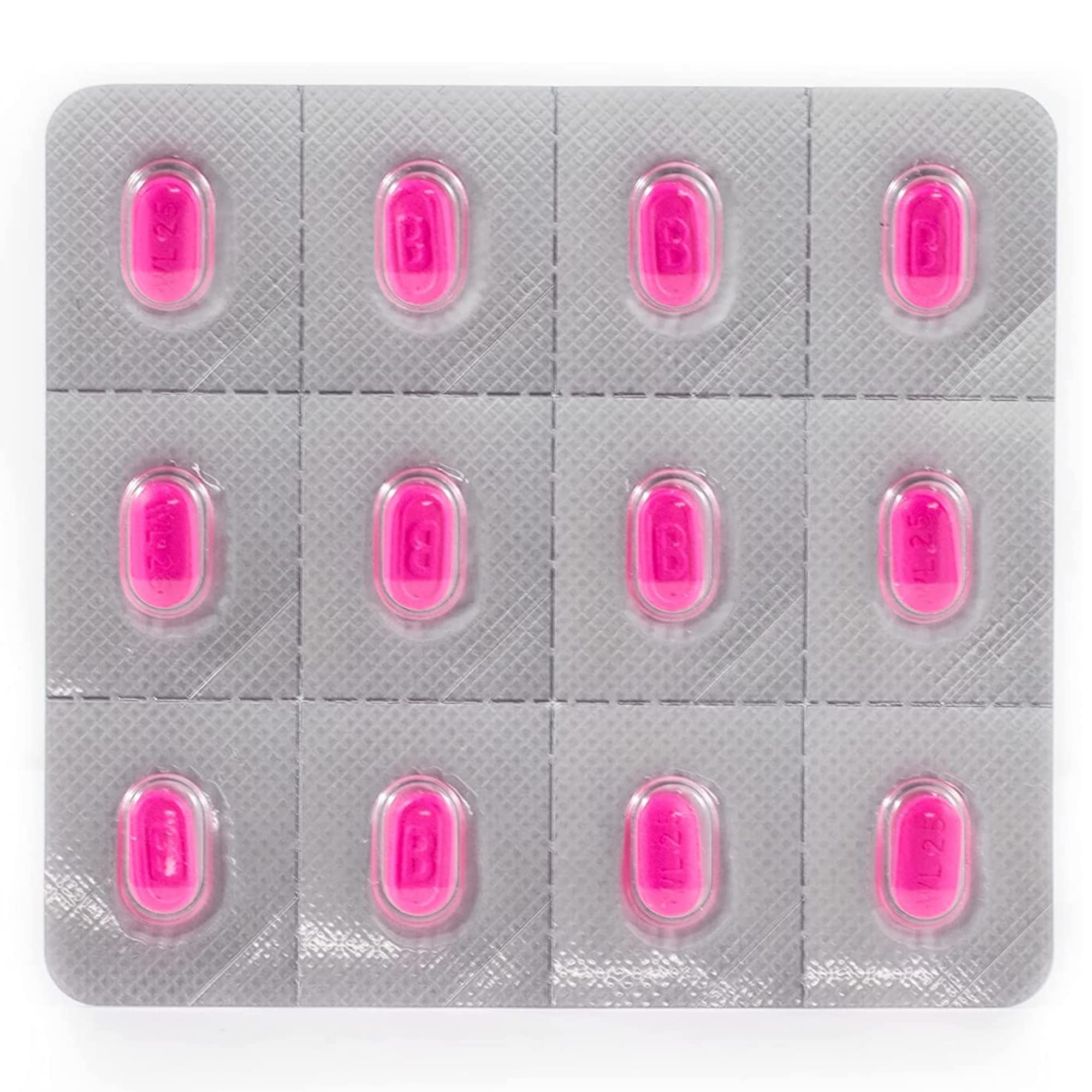 Ultratabs 25 mg Benadryl en blister compact pour emporter