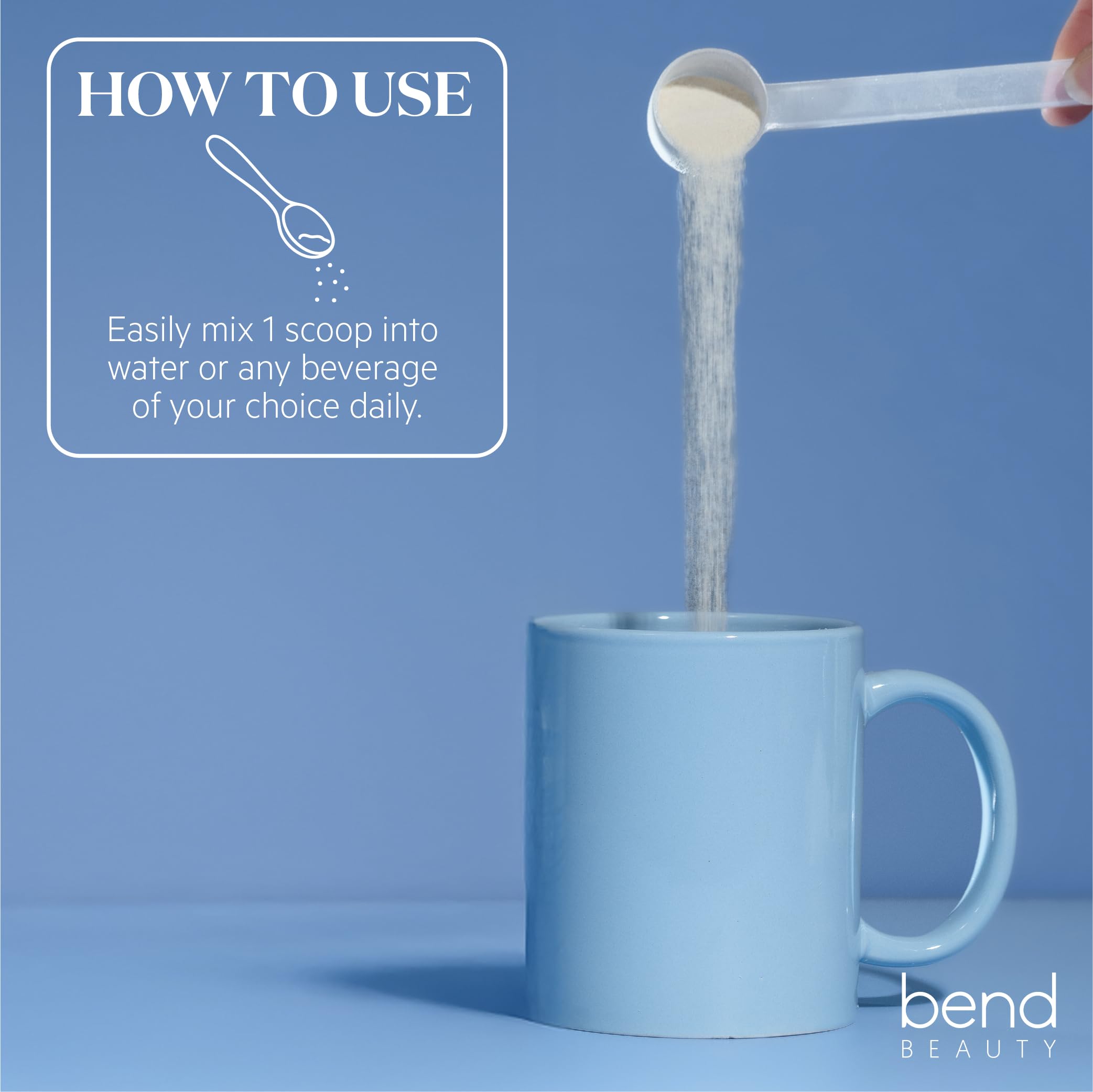 Bend Beauty Utilisation facile, dose recommandée, pratique pour une cure beauté.