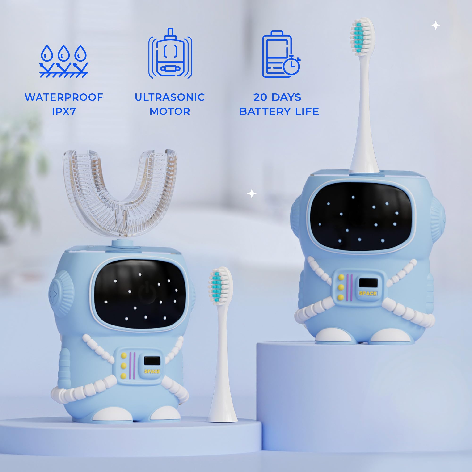 Moteur sonic Bendi, nettoyage en douceur des petites bouches
