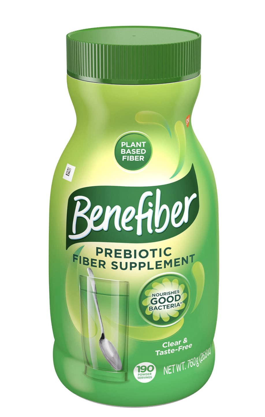 Benefiber pot de 760 g, facile à ajouter dans les repas.