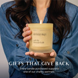 Cadeau élégant et personnalisé avec Bougie Anniversaire Magie de Benevolence LA